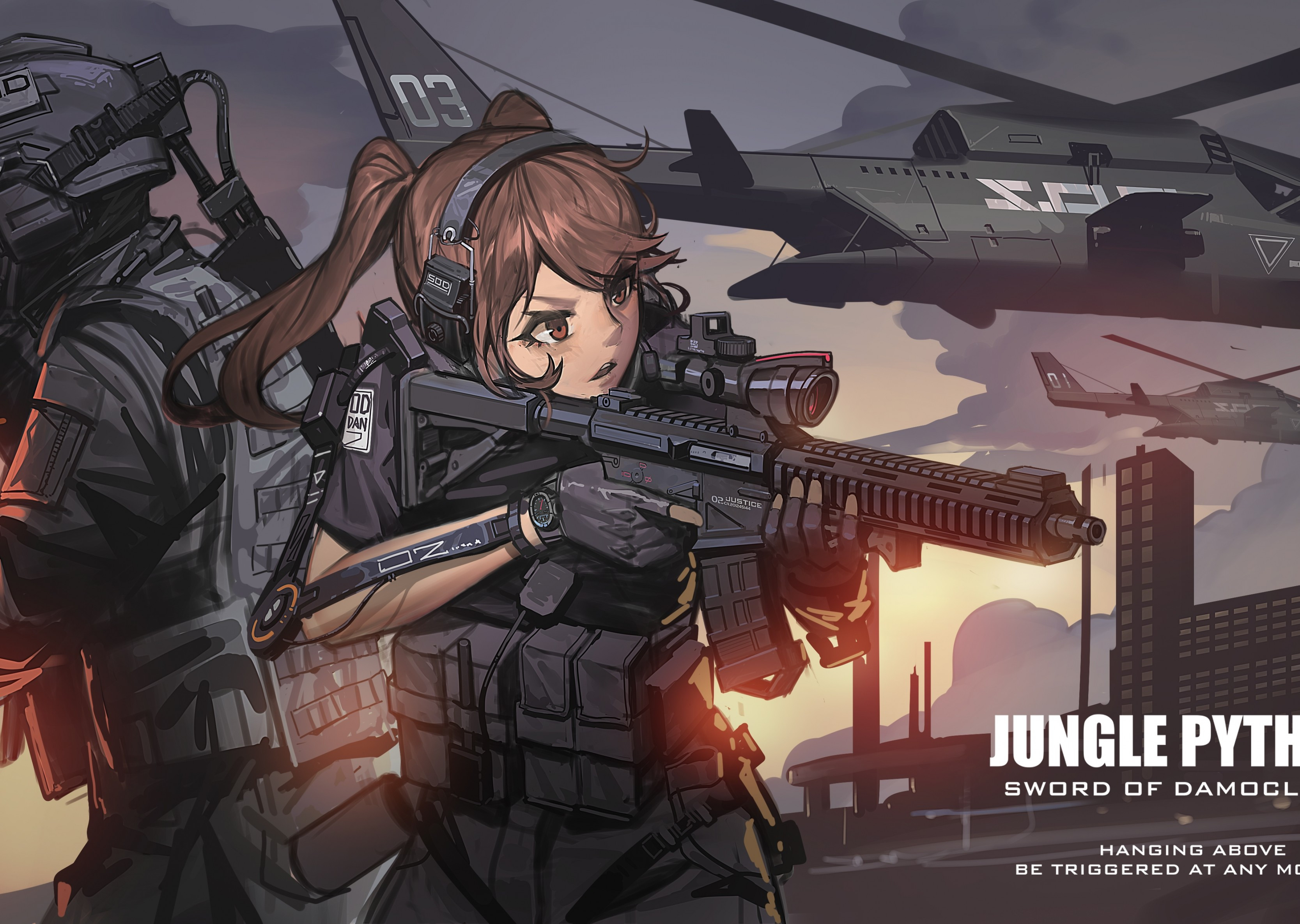 Military Uniform Girl Anime Wallpapers