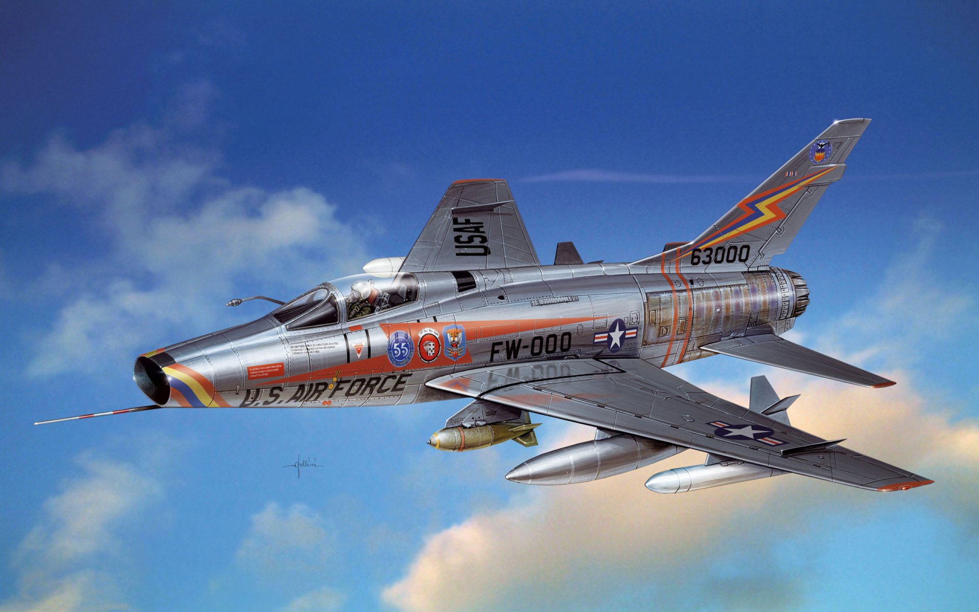 North American F-100 Super Sabre Wallpapers