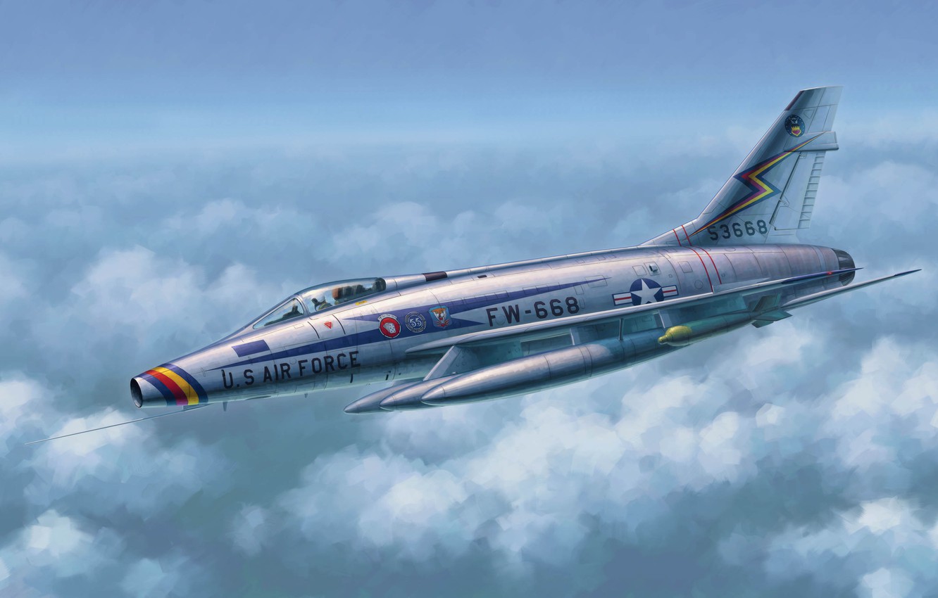 North American F-100 Super Sabre Wallpapers