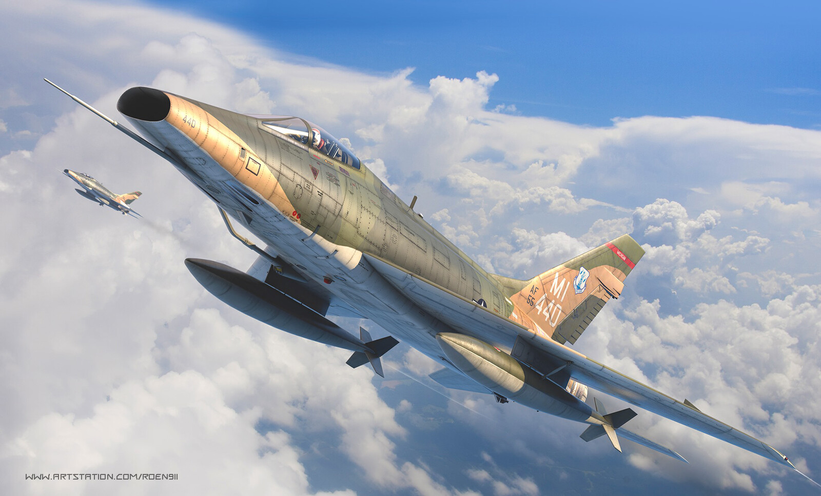 North American F-100 Super Sabre Wallpapers