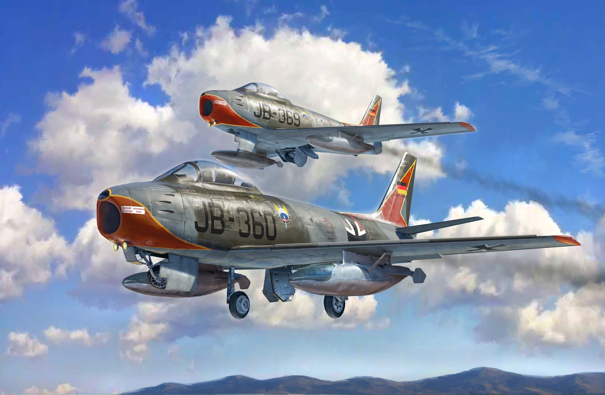 North American F-86 Sabre Wallpapers