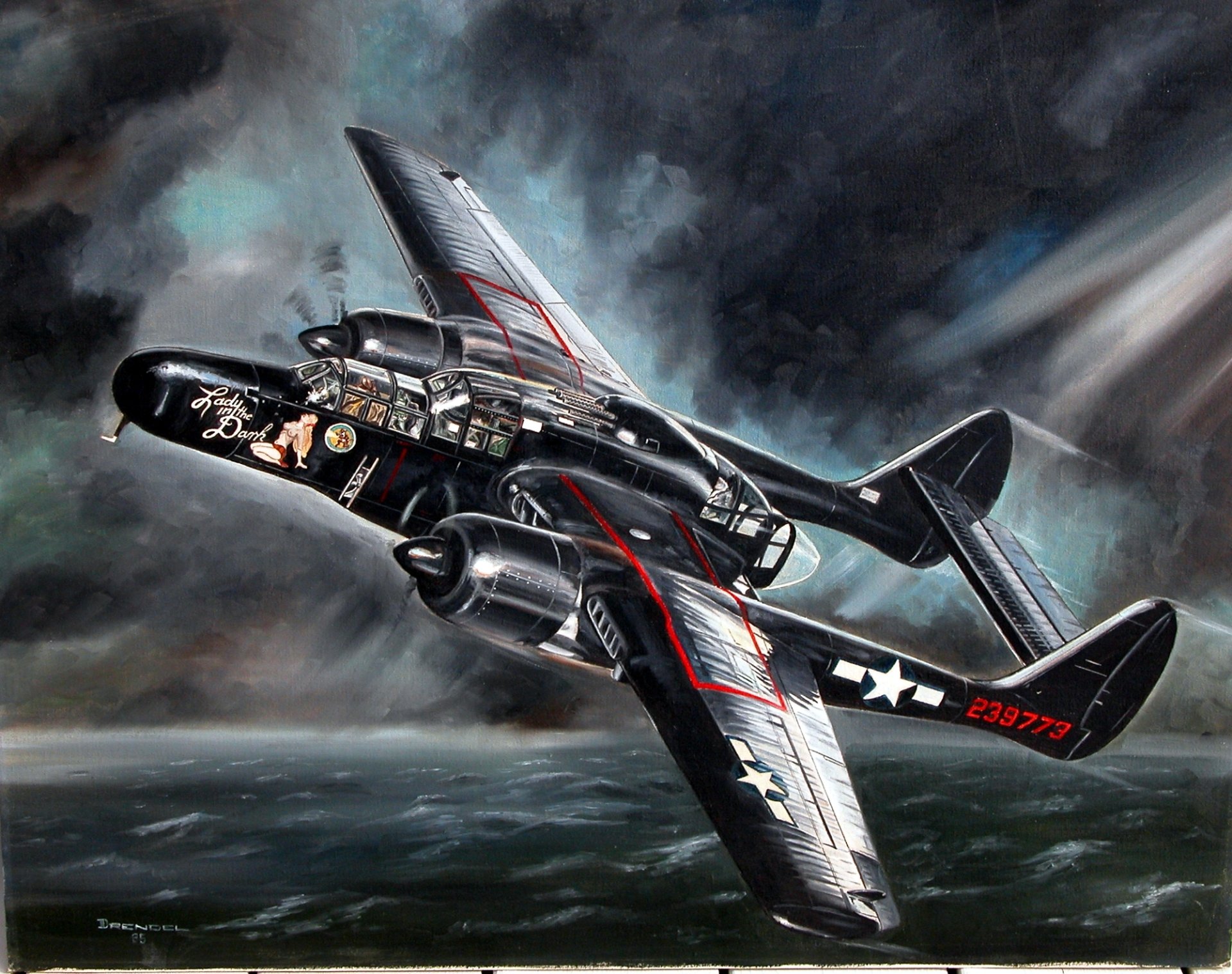 Northrop P-61 Black Widow Wallpapers