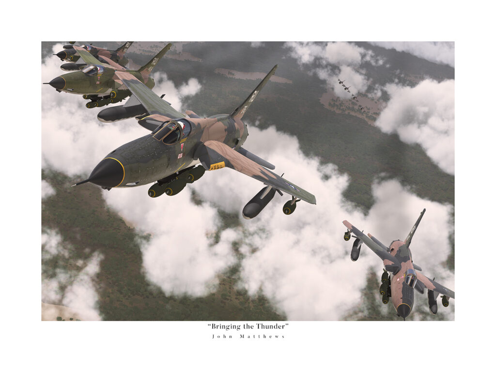 Republic F-105 Thunderchief Wallpapers