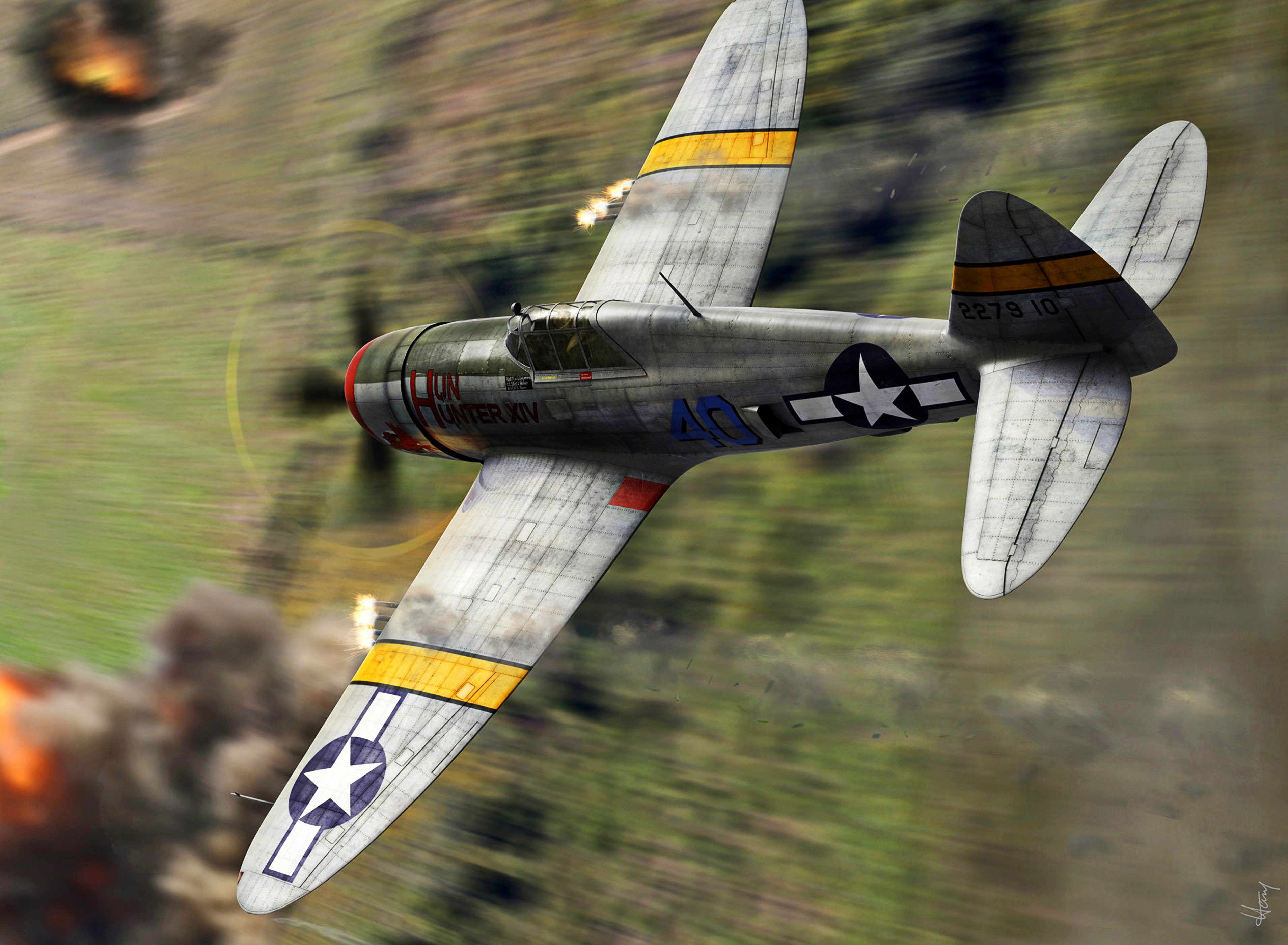 Republic P-47 Thunderbolt Wallpapers