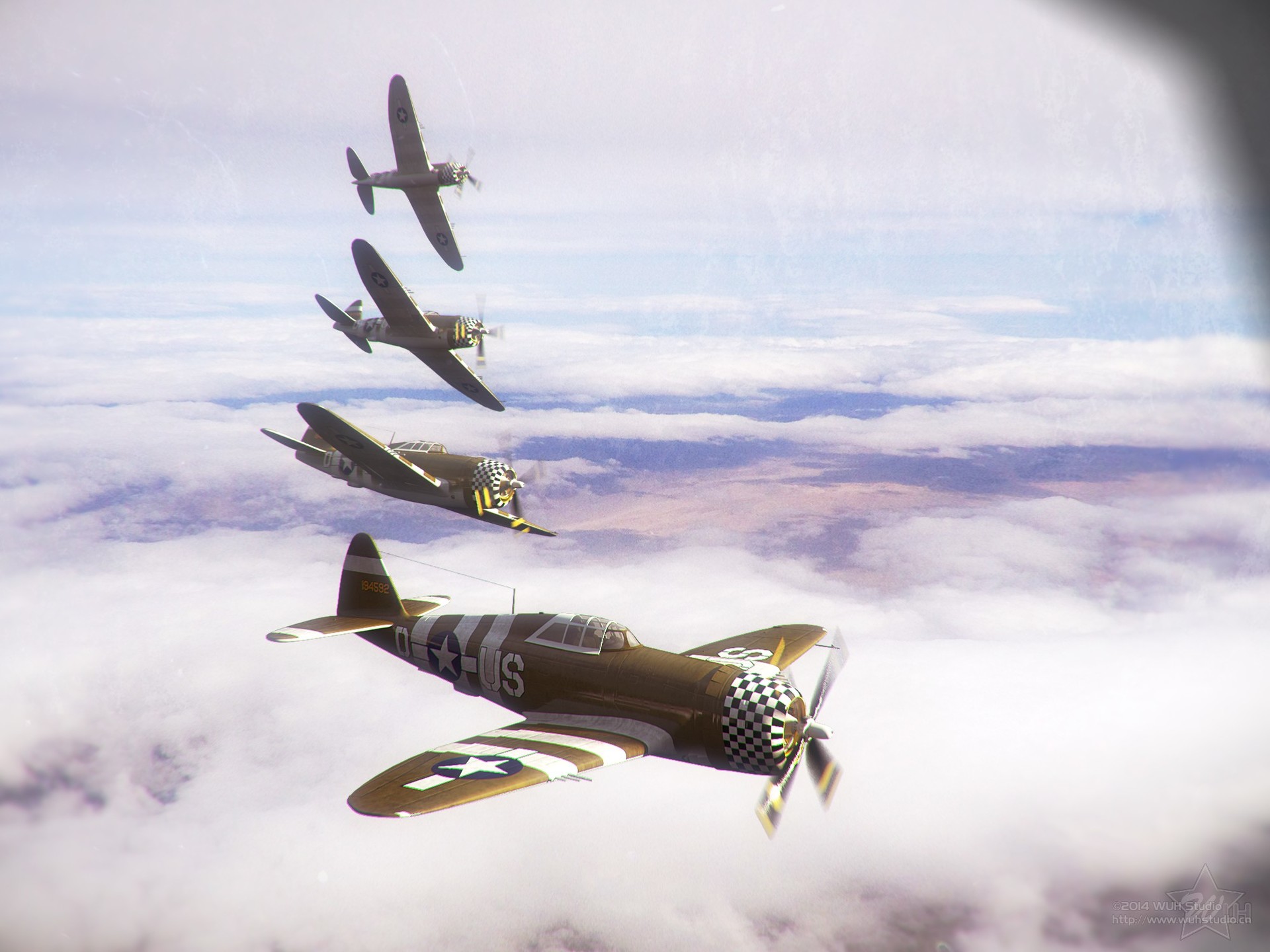 Republic P-47 Thunderbolt Wallpapers