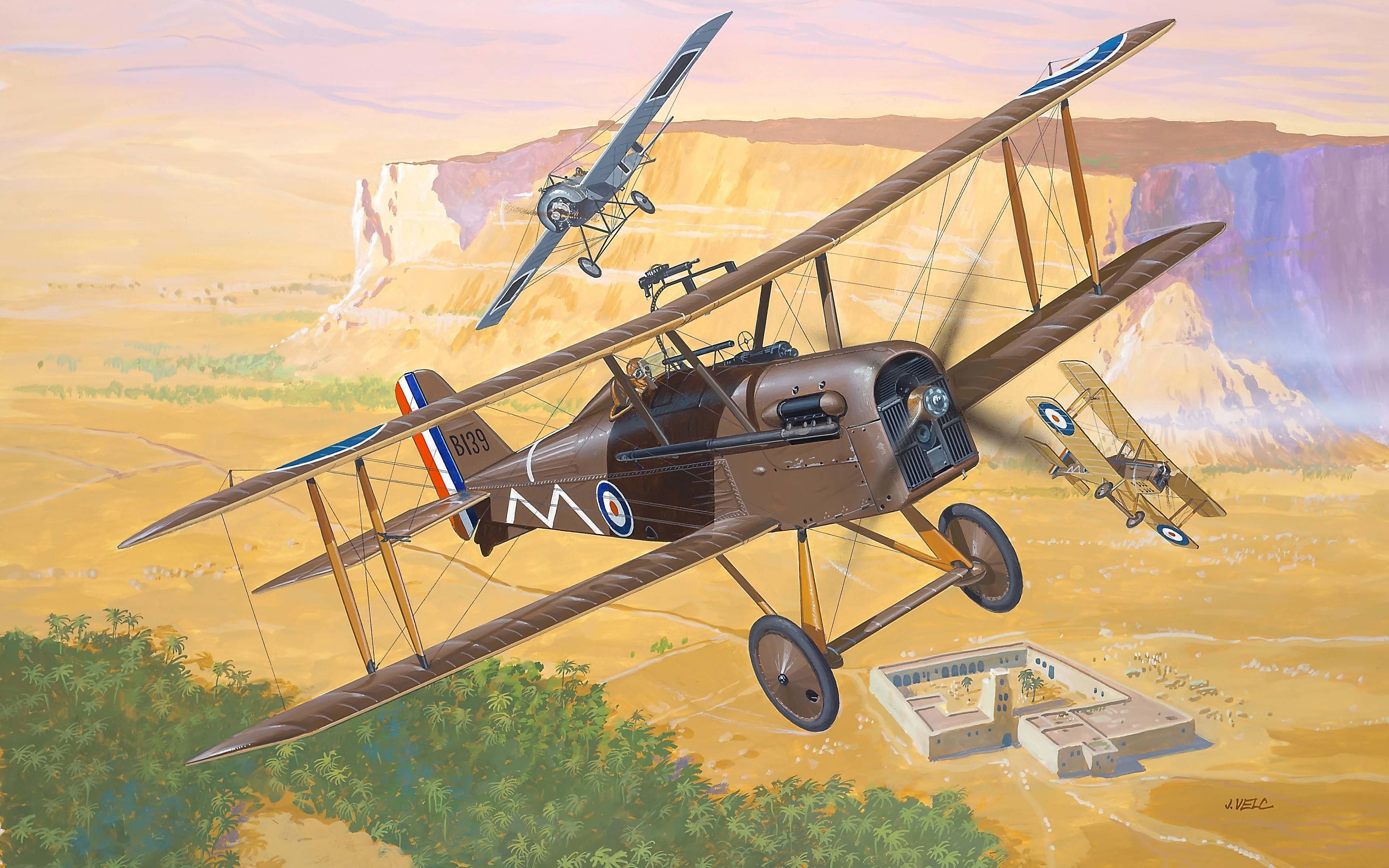 Royal Aircraft Factory S.E.5 Wallpapers