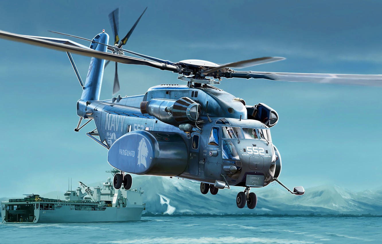 Sikorsky Mh-53E Sea Dragon Wallpapers