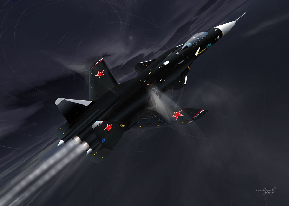 Sukhoi Su-47 Wallpapers