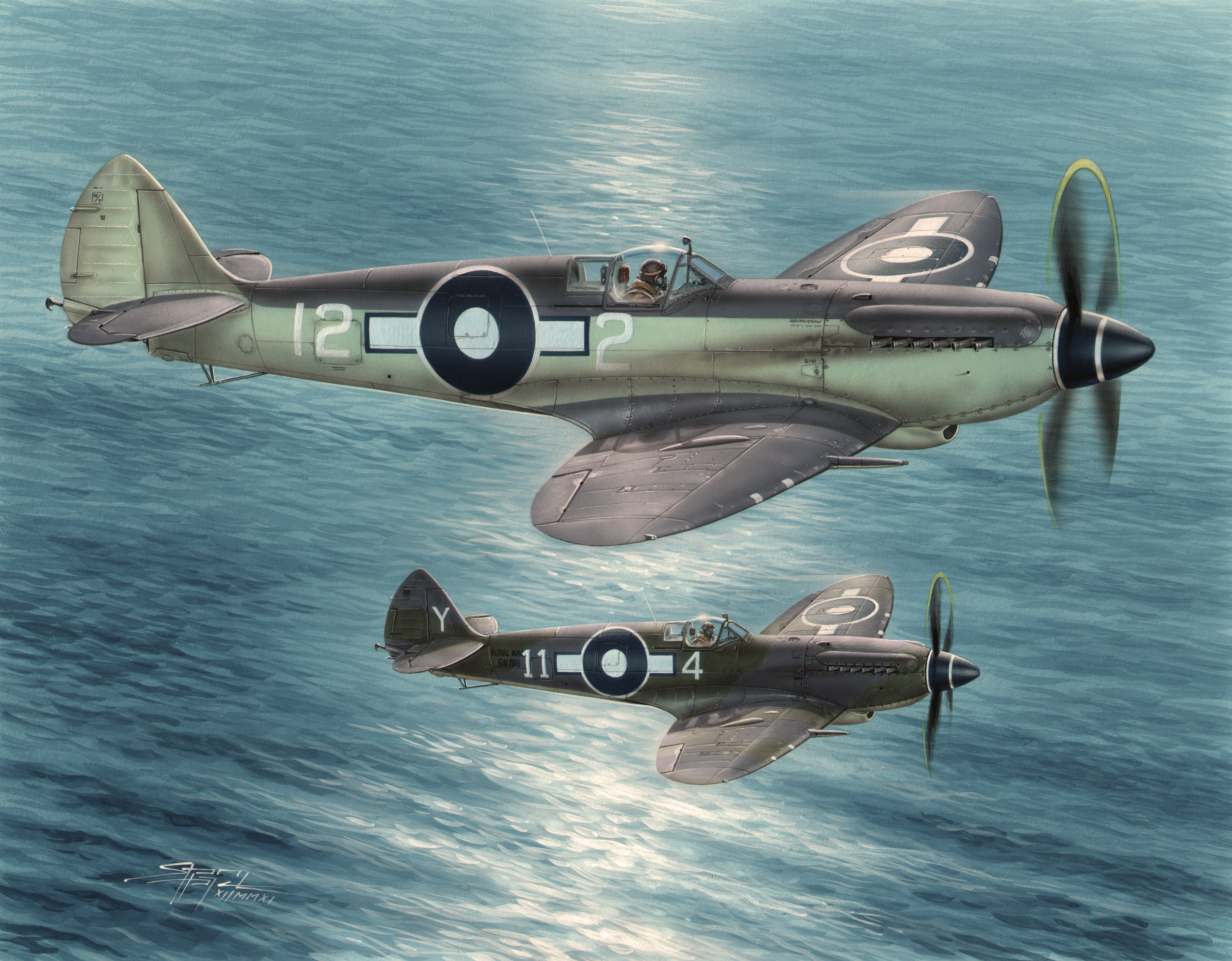 Supermarine Seafire Wallpapers