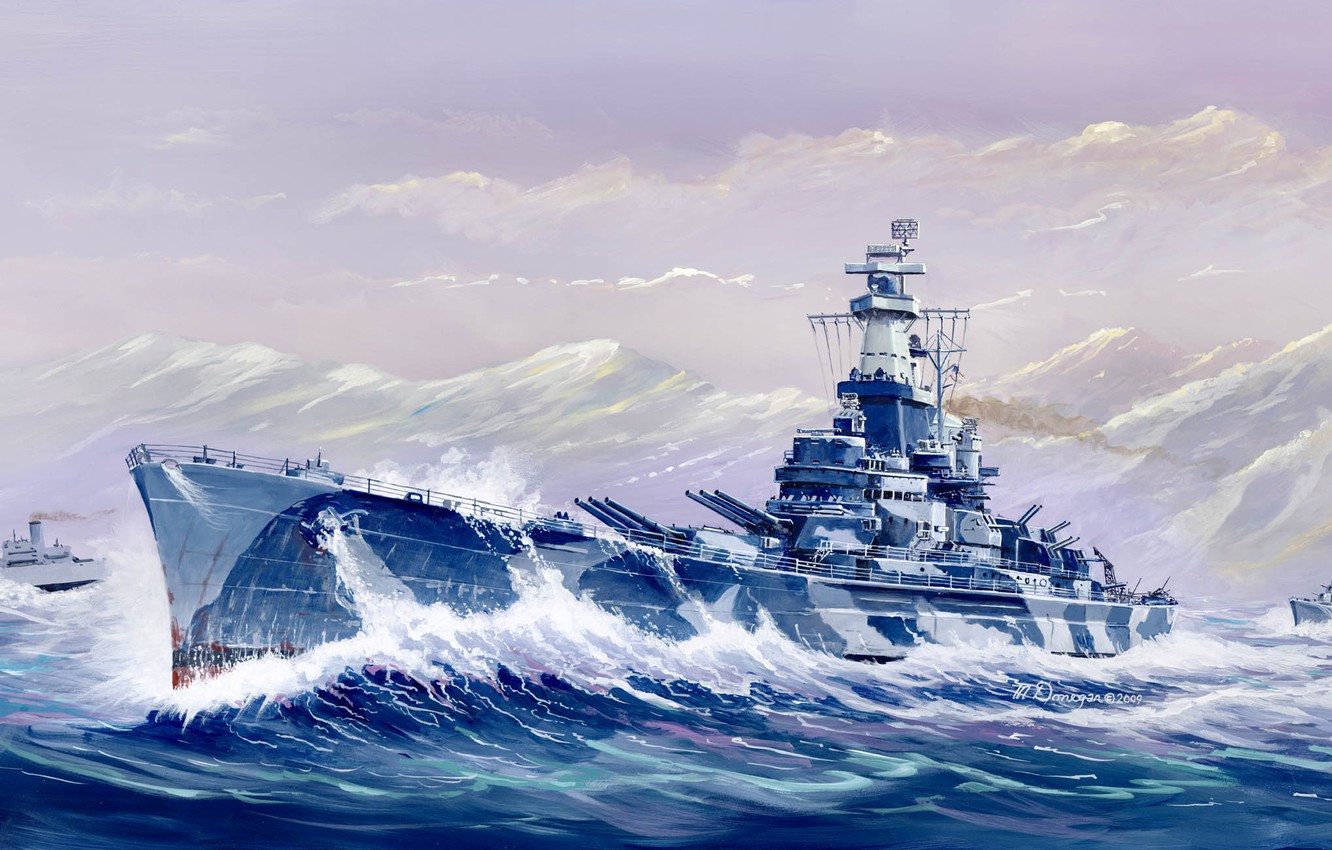 Uss Alabama (Bb-60) Wallpapers