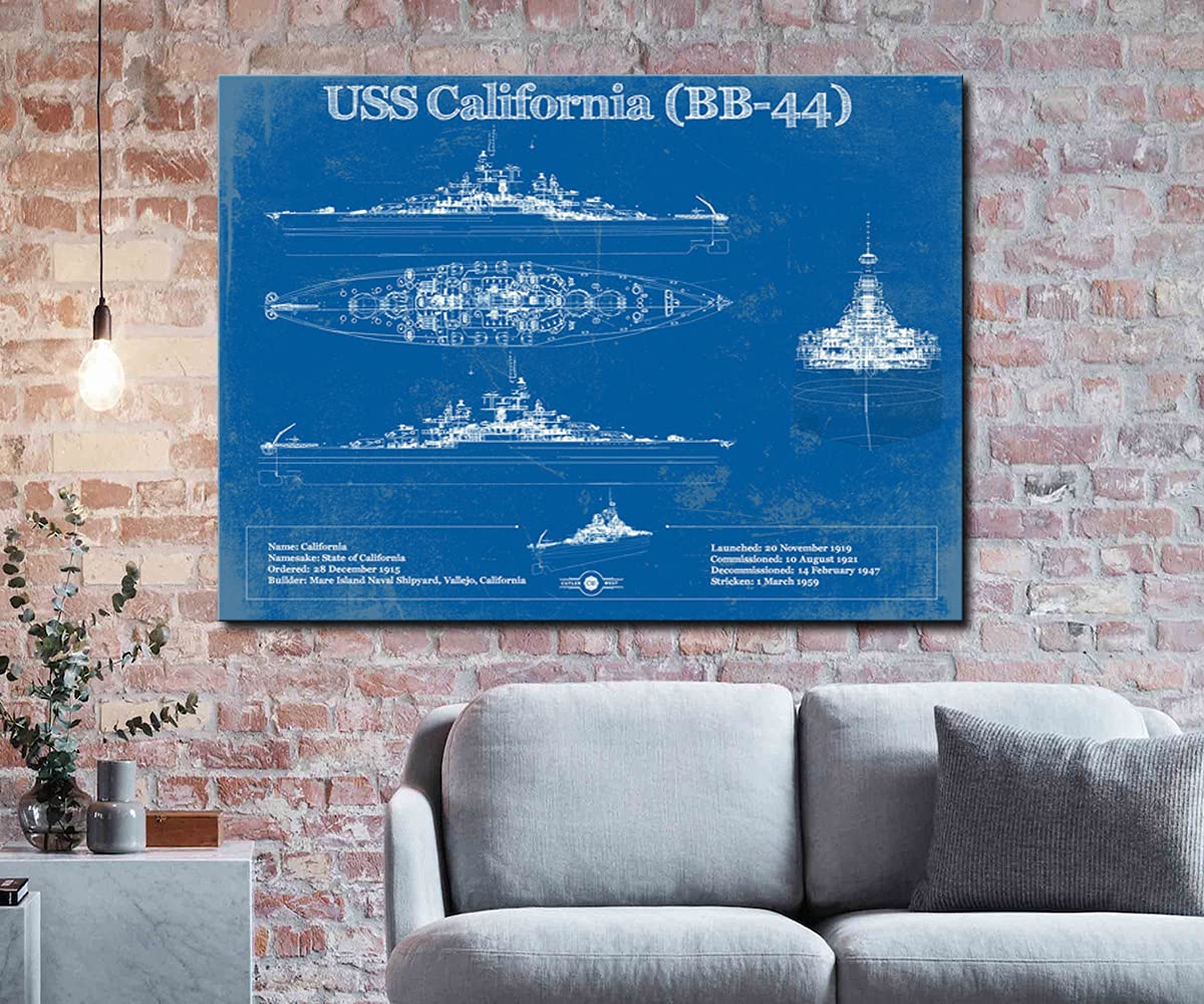 Uss California (Bb-44) Wallpapers
