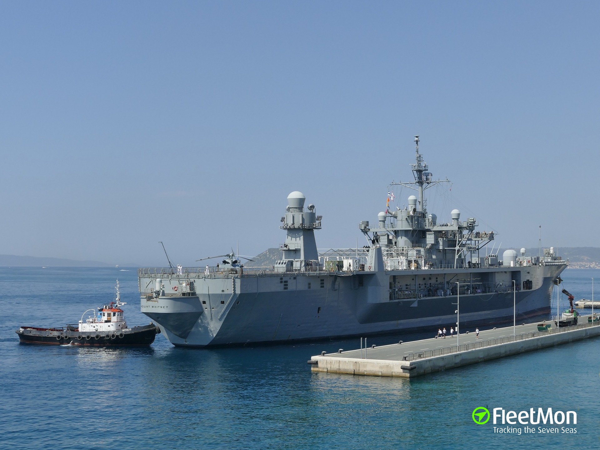 Uss Mount Whitney (Lcc-20) Wallpapers