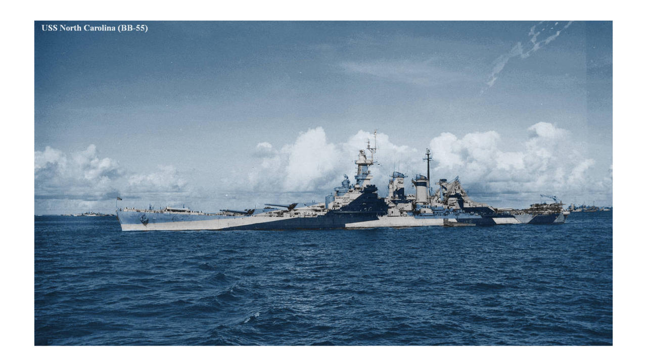 Uss North Carolina (Bb-55) Wallpapers