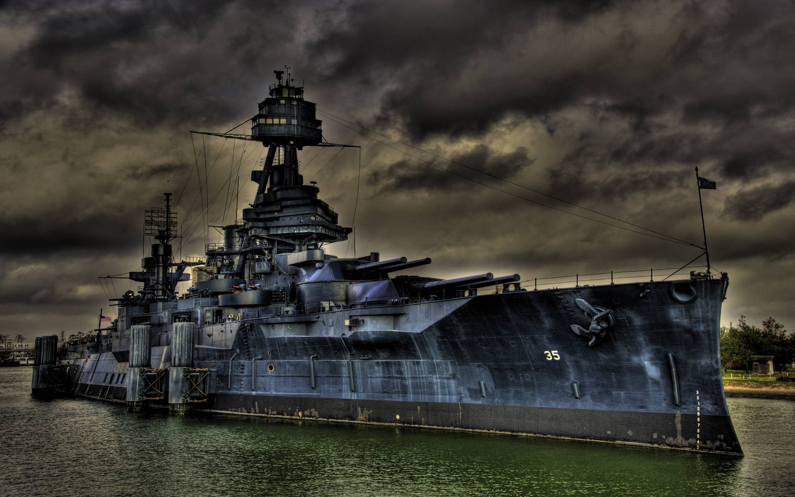 Uss Texas (Bb-35) Wallpapers