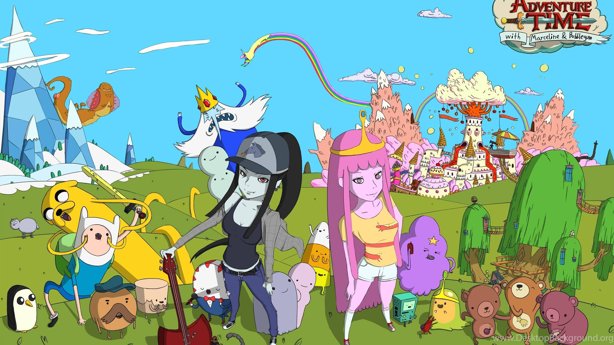 Adventure Time Characters Wallpapers