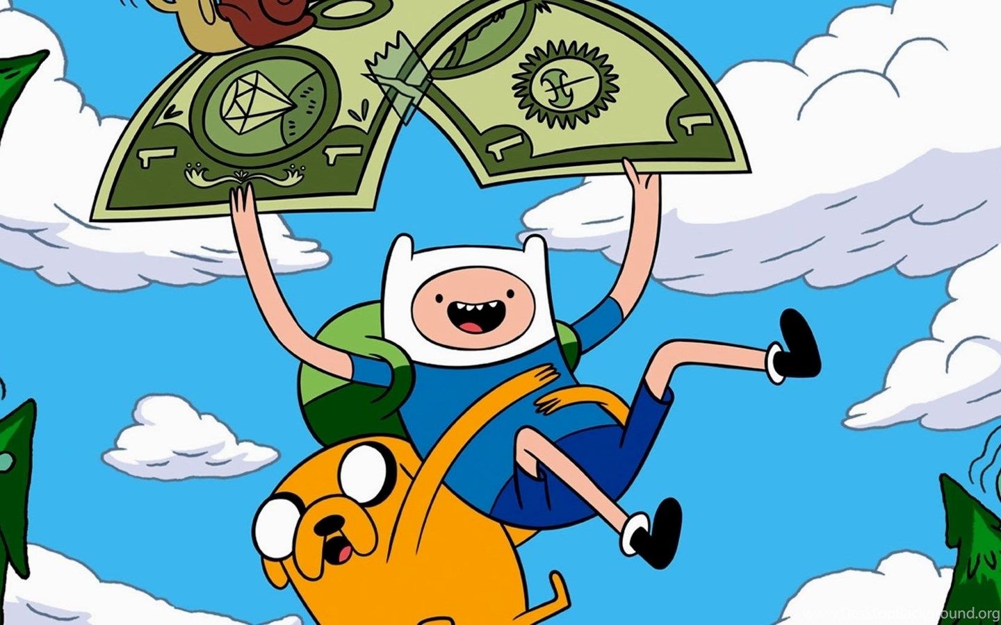 Adventure Time Dual Monitor Wallpapers