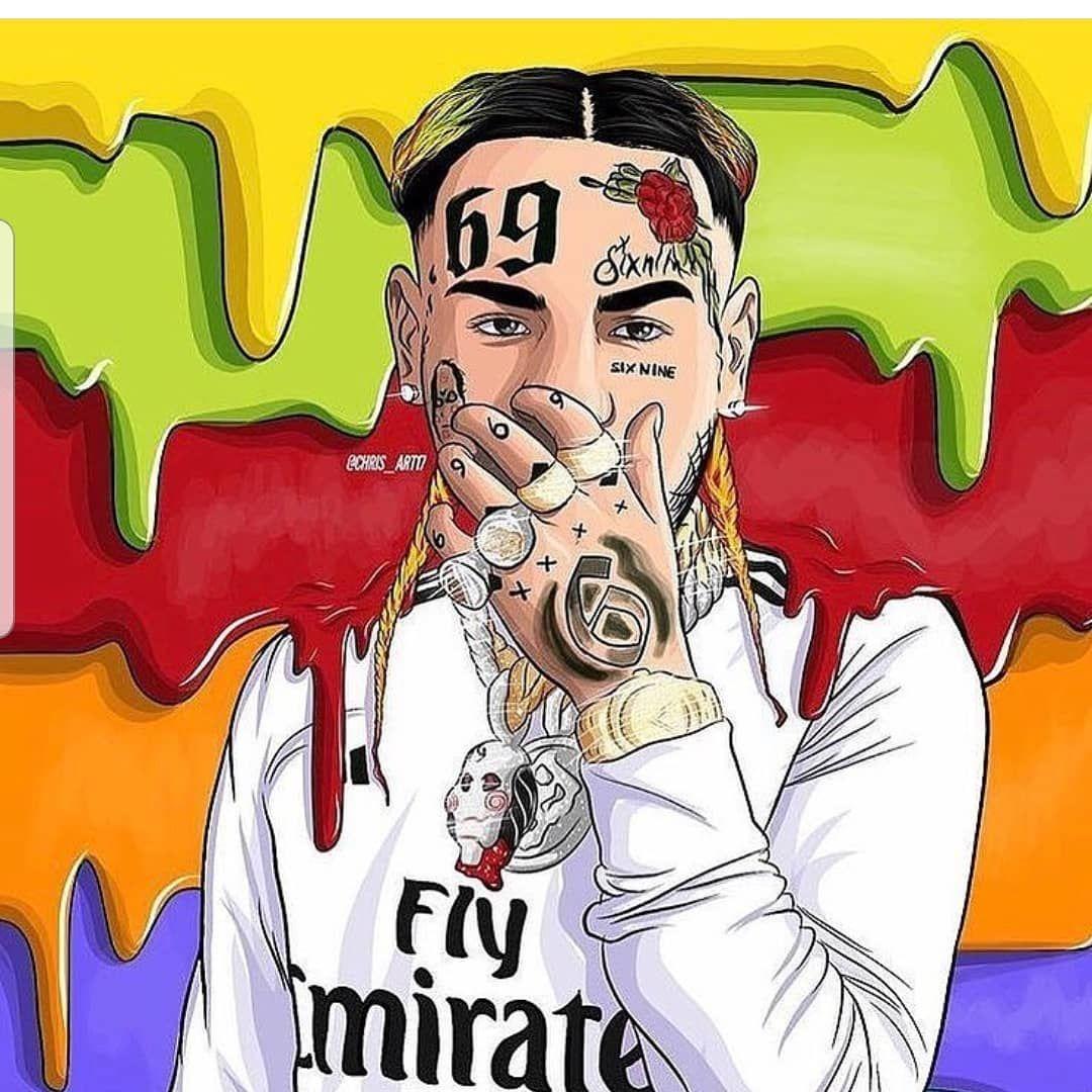 Cartoon 6Ix9Ine Wallpapers