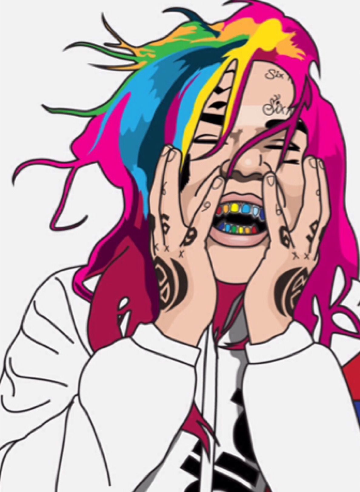 Cartoon 6Ix9Ine Wallpapers