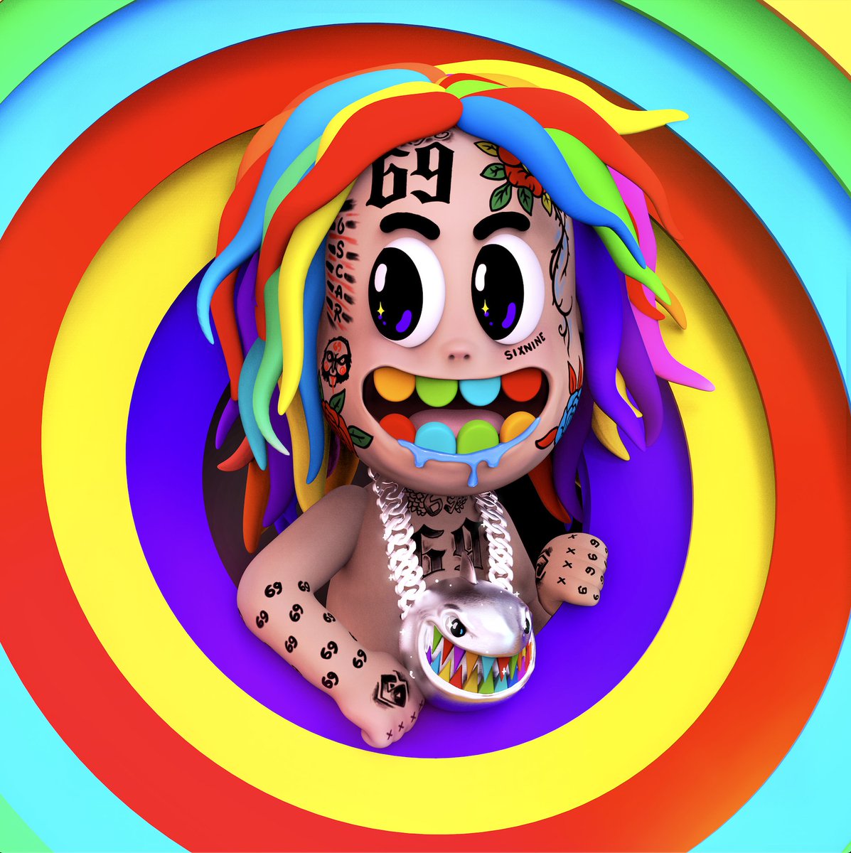 Cartoon 6Ix9Ine Wallpapers