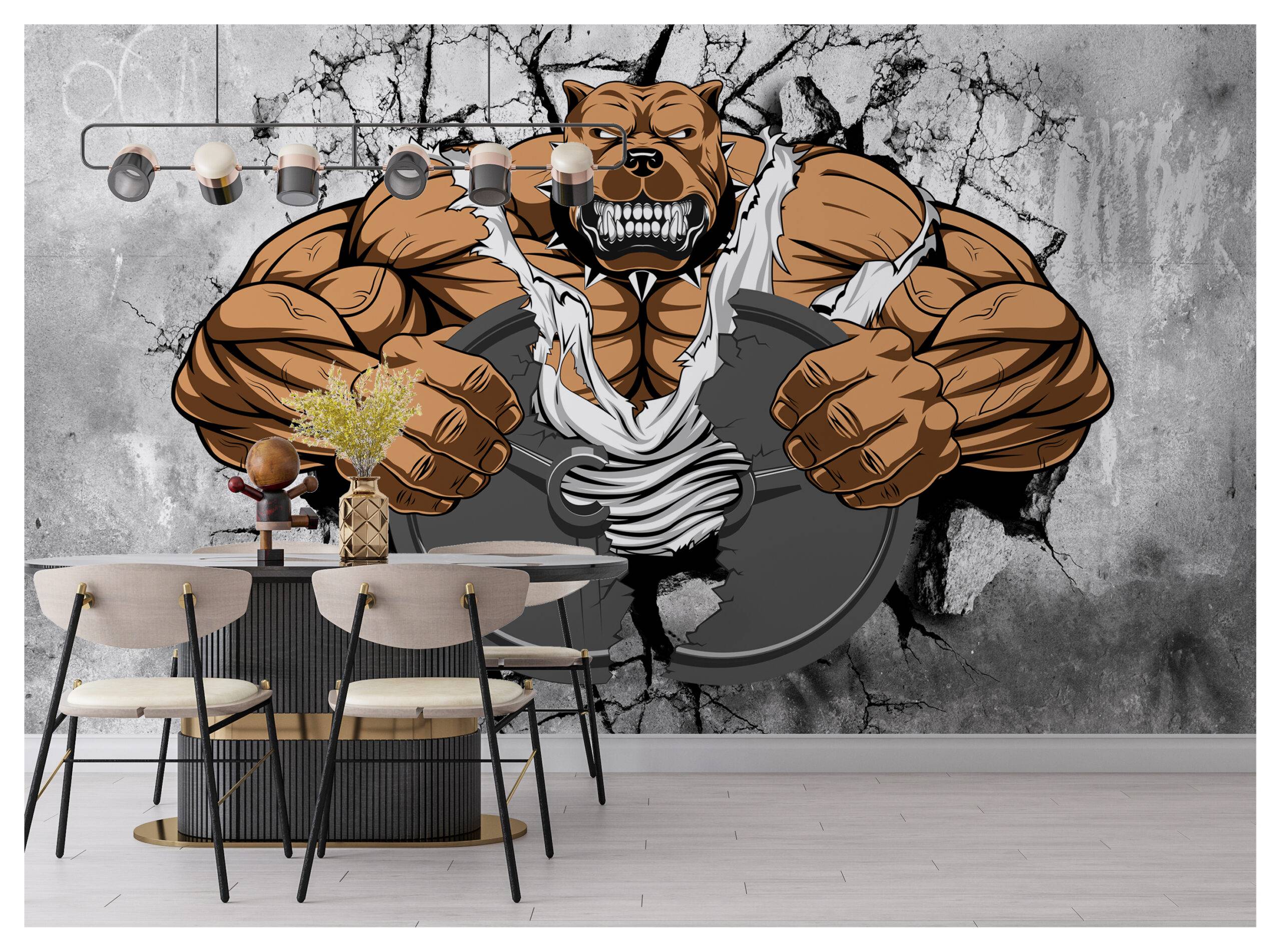 Cartoon Bodybuilder Wallpapers