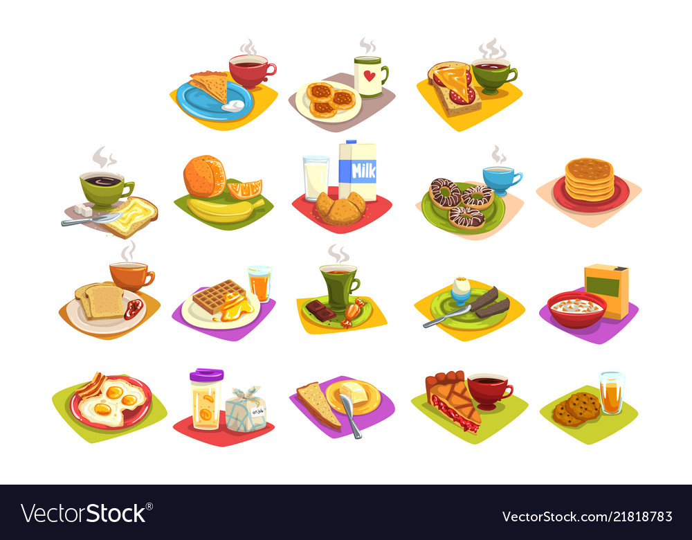 Cartoon Breakfast Wallpapers