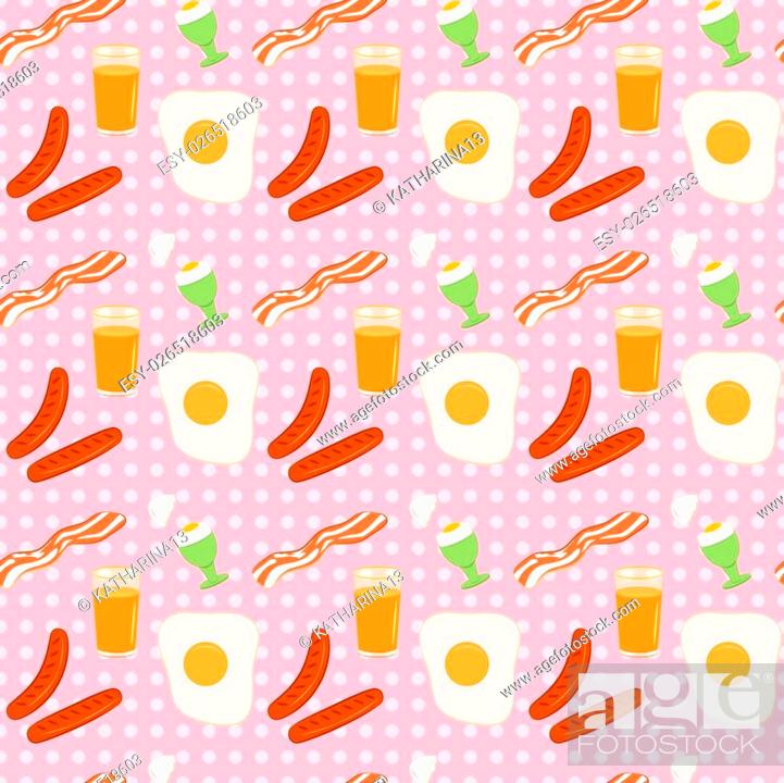 Cartoon Breakfast Wallpapers