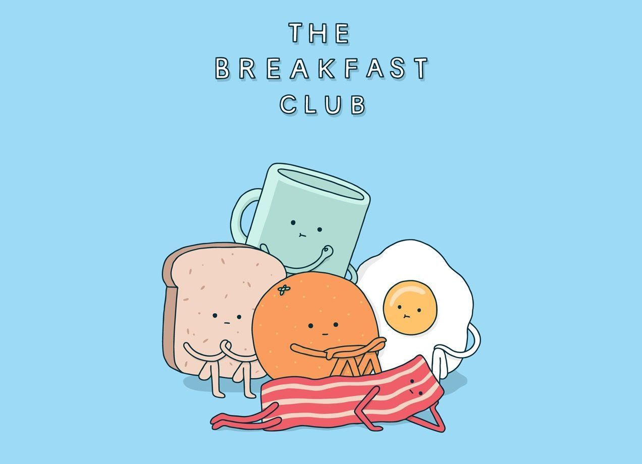 Cartoon Breakfast Wallpapers