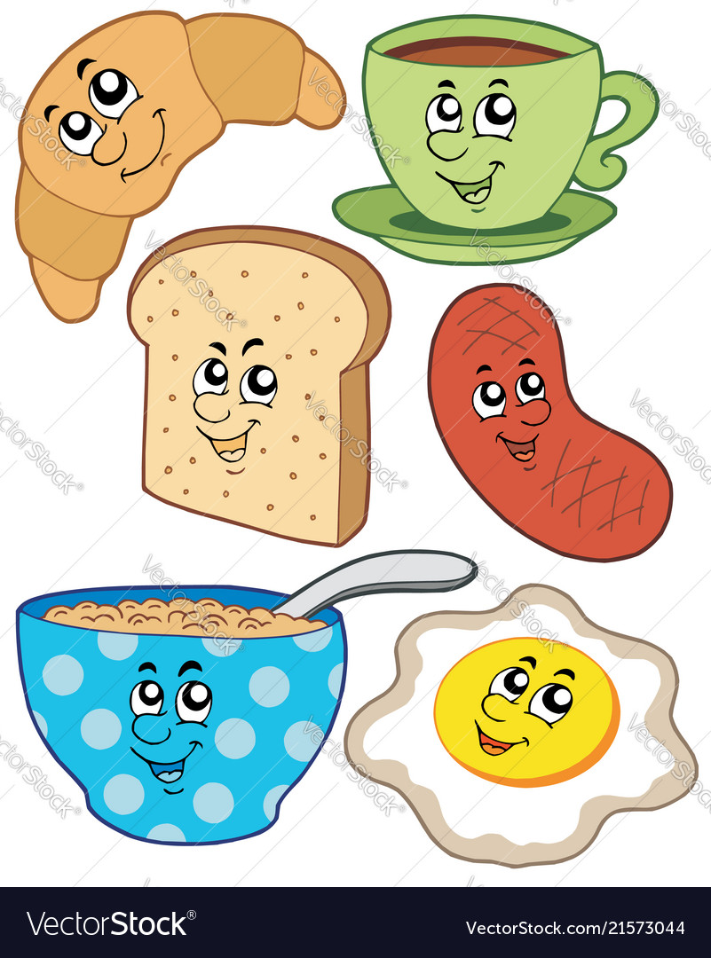 Cartoon Breakfast Wallpapers