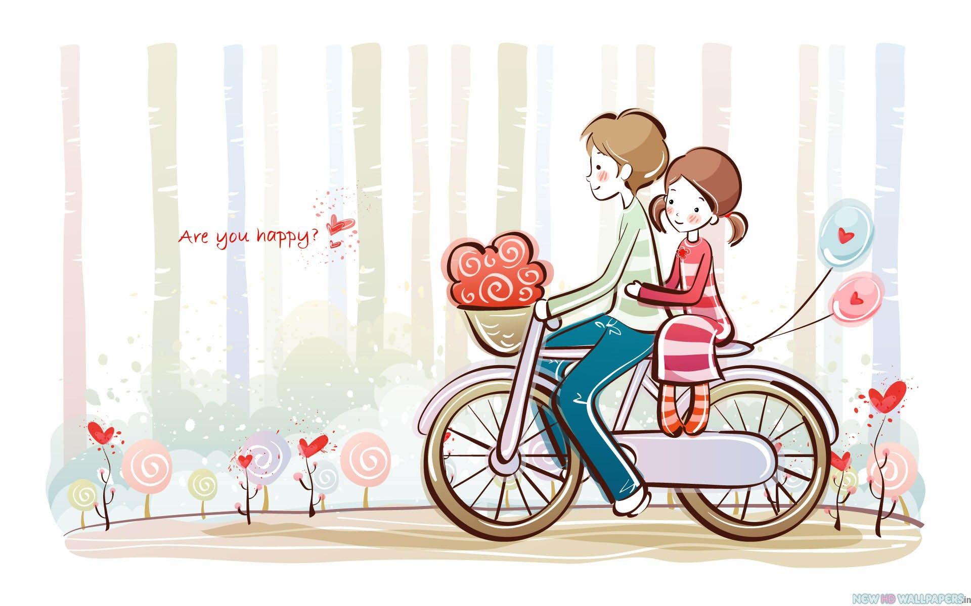 Cartoon Couples Wallpapers