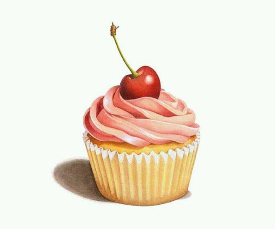 Cartoon Cupcake Wallpapers