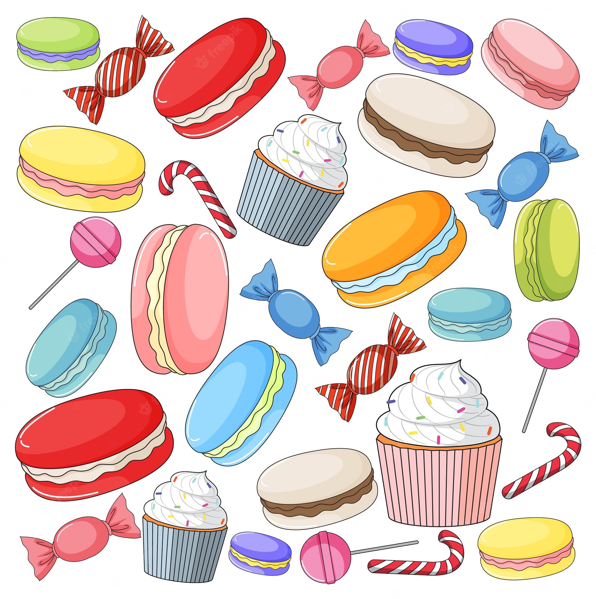 Cartoon Cupcake Wallpapers