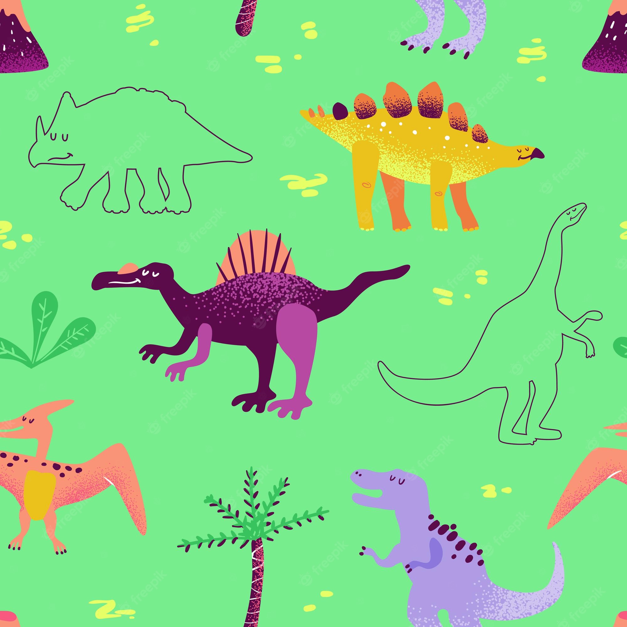 Cartoon Dinosaur Wallpapers