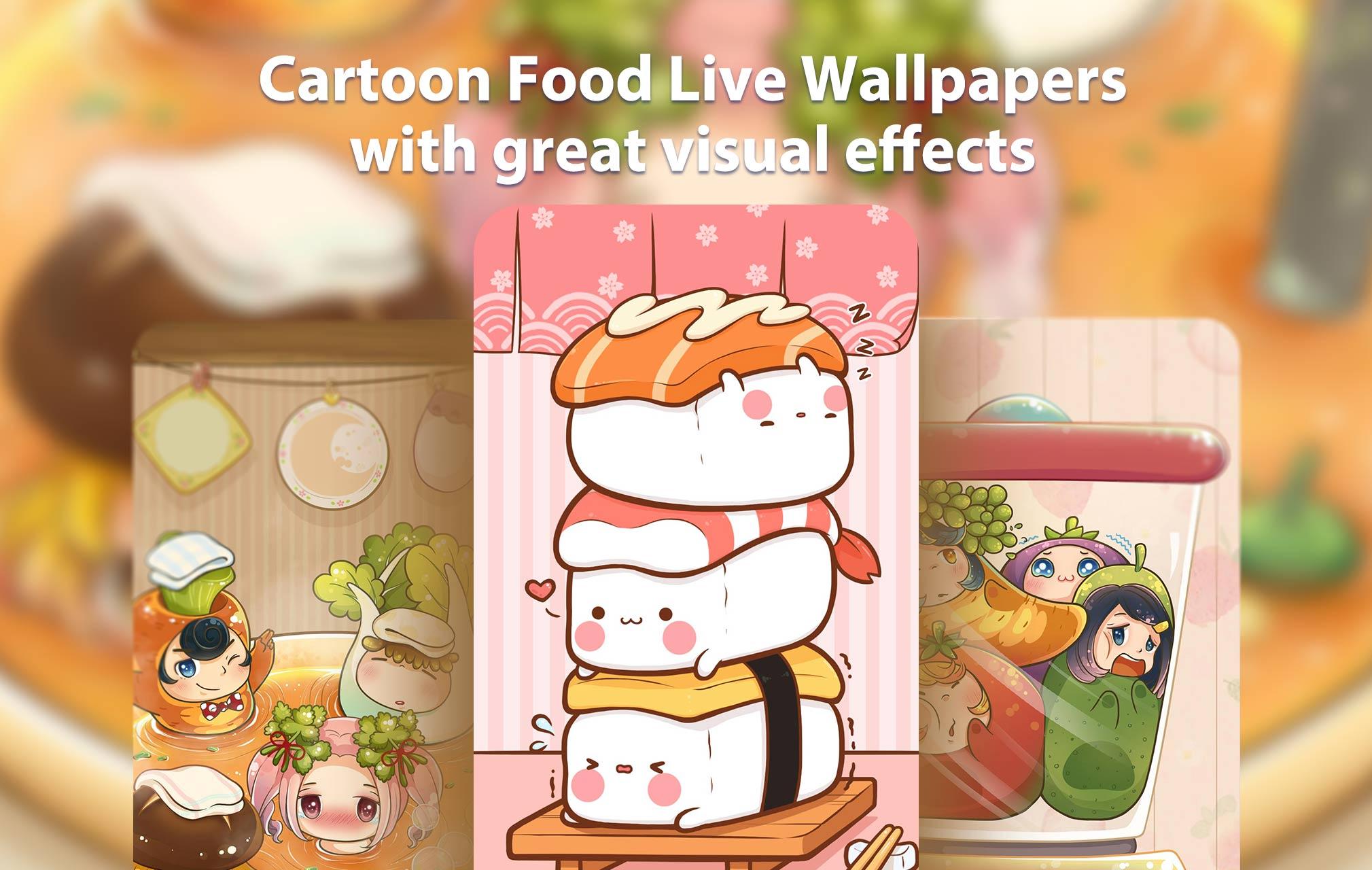 Cartoon Food Wallpapers