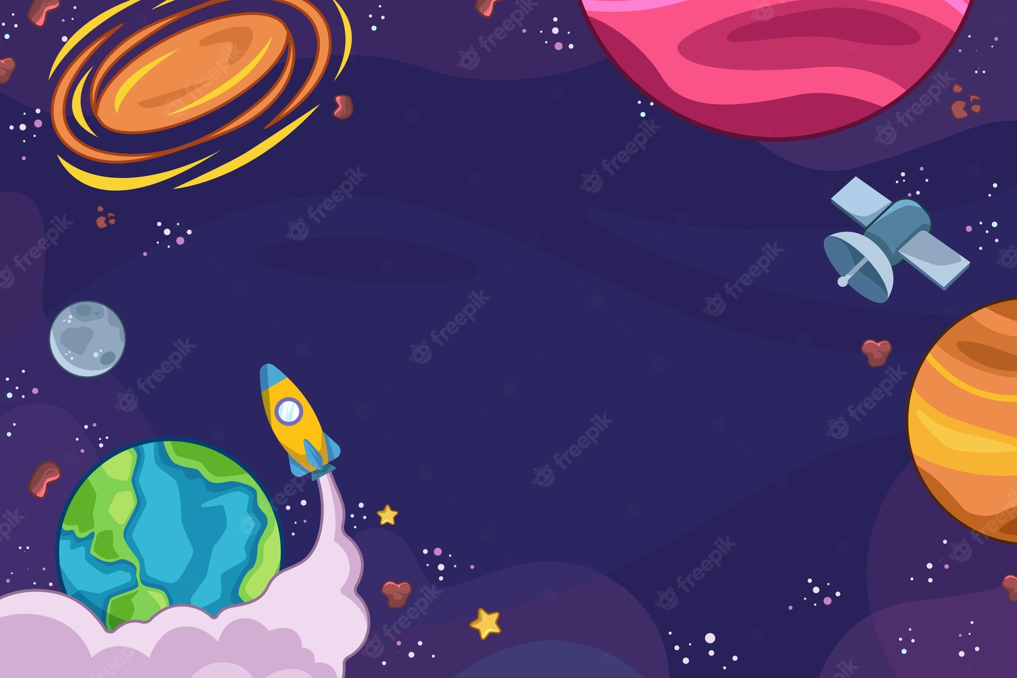 Cartoon Galaxy Wallpapers