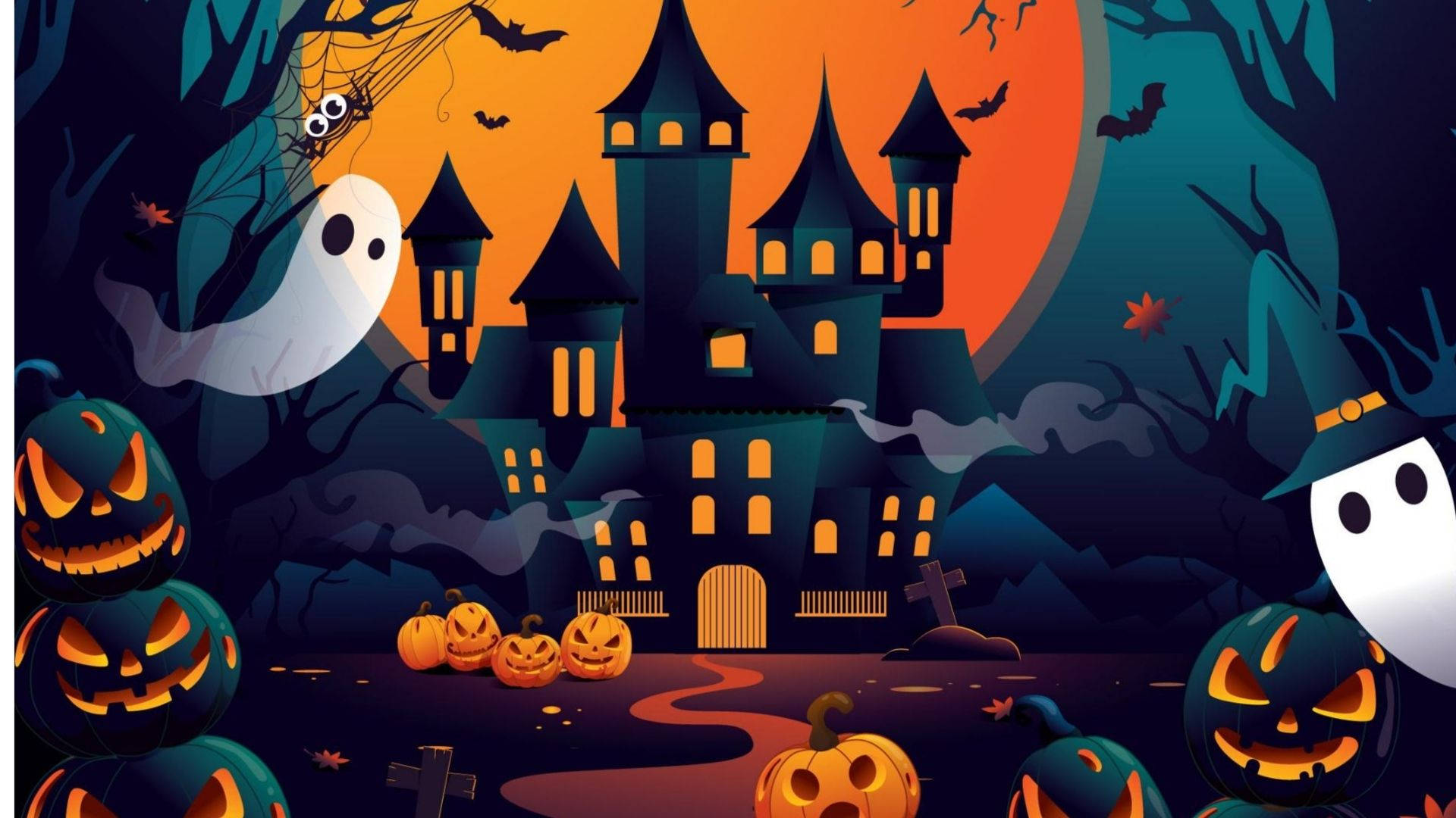 Cartoon Halloween Wallpapers