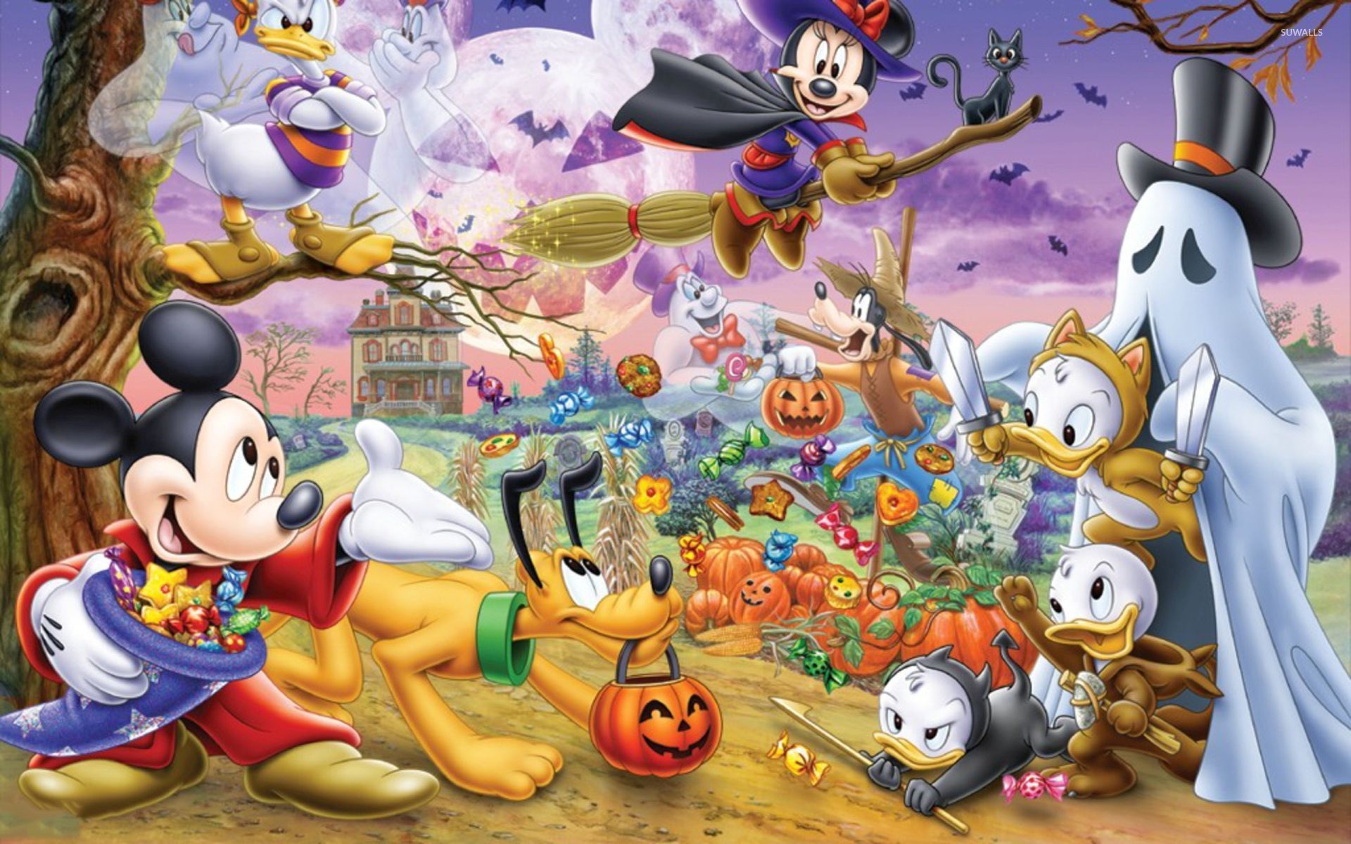 Cartoon Halloween Wallpapers