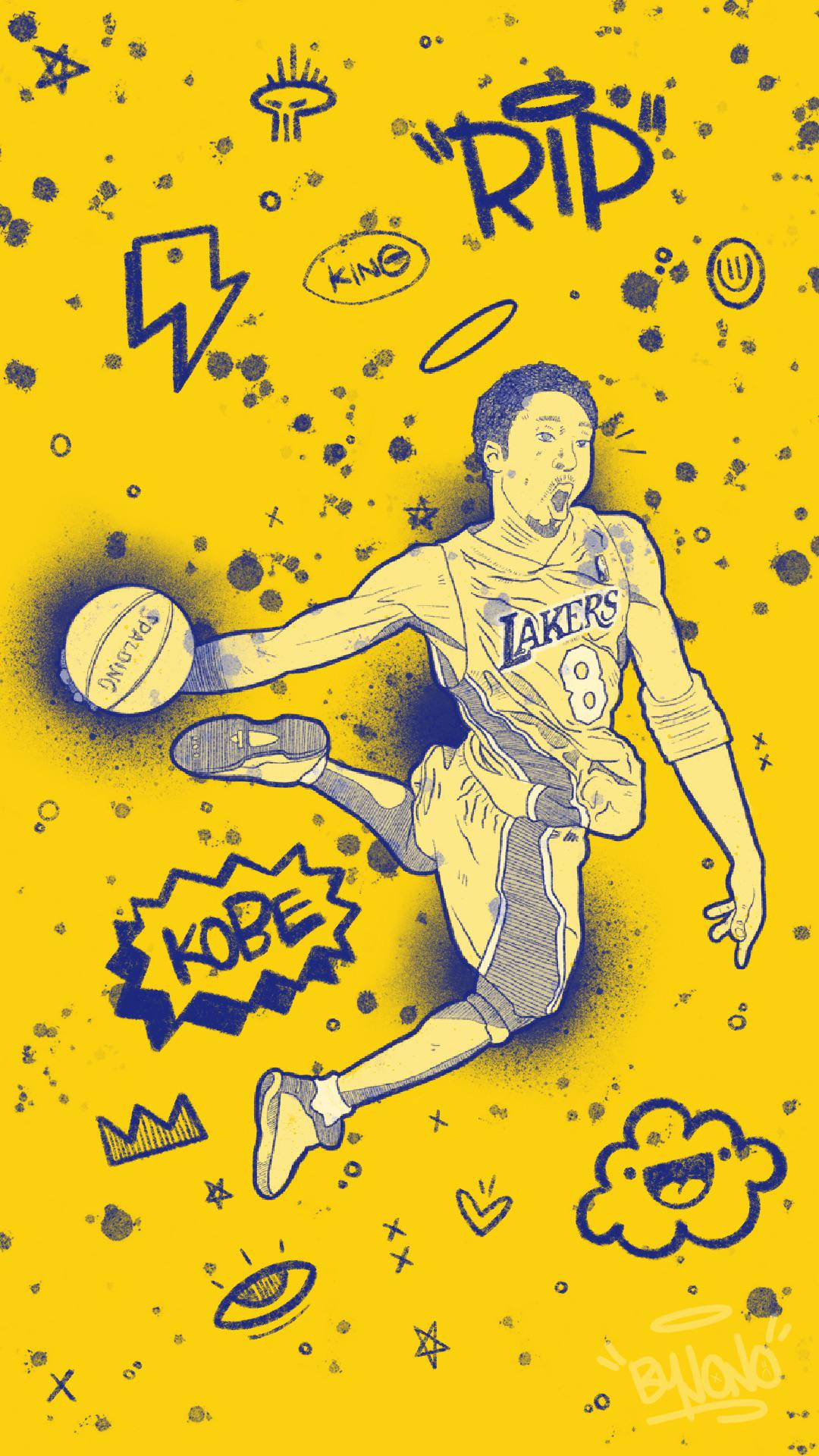 Cartoon Kobe Bryant Wallpapers