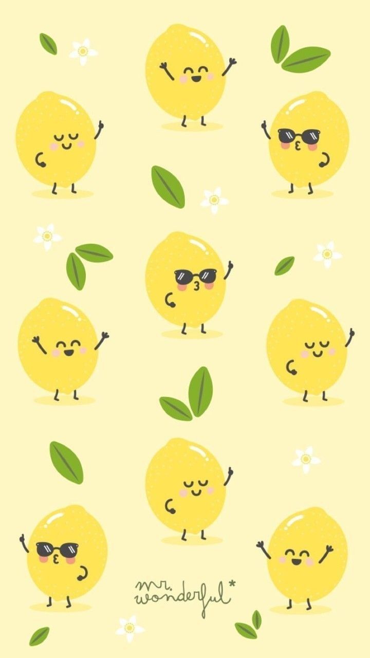 Cartoon Lemon Wallpapers