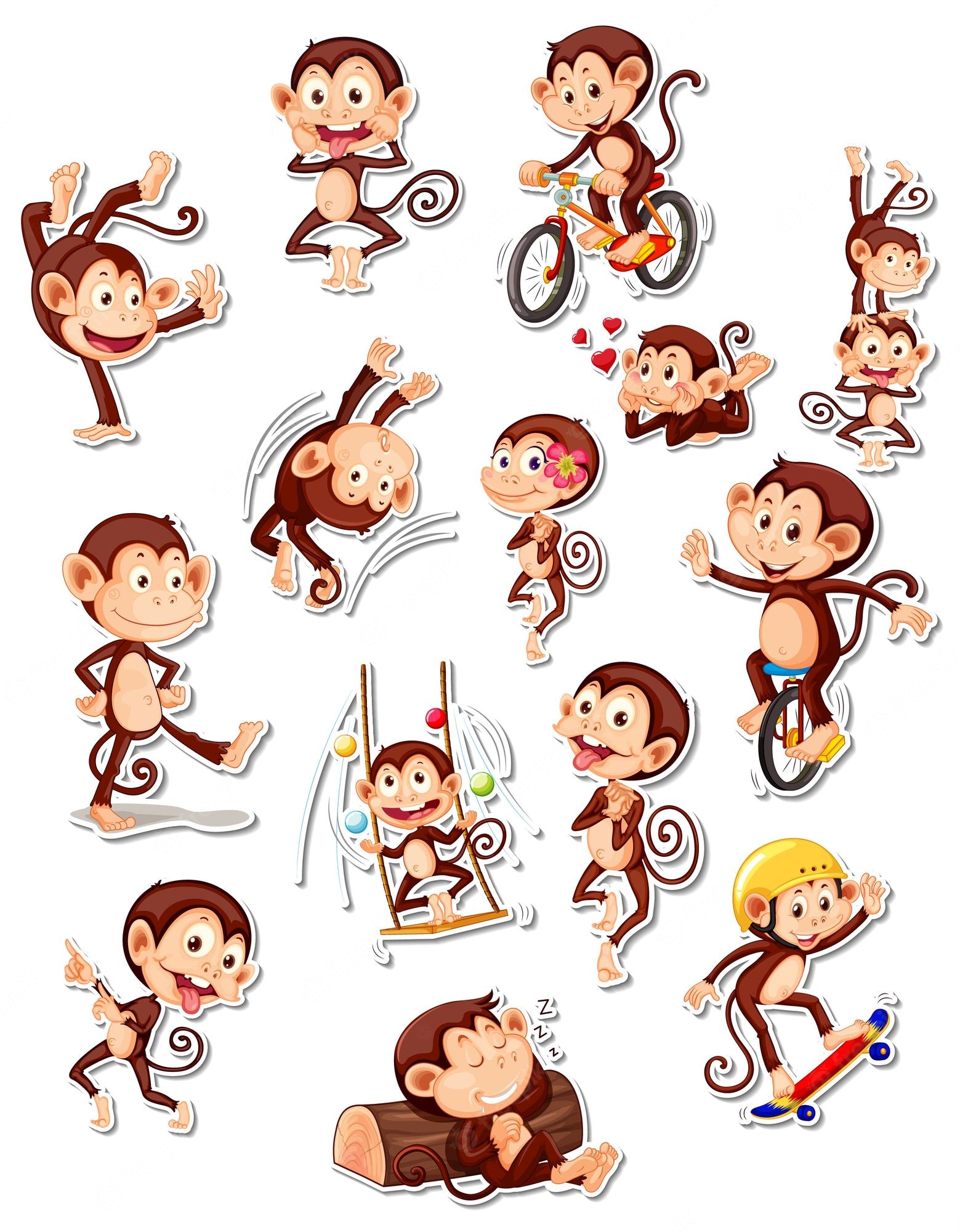 Cartoon Monkey Wallpapers