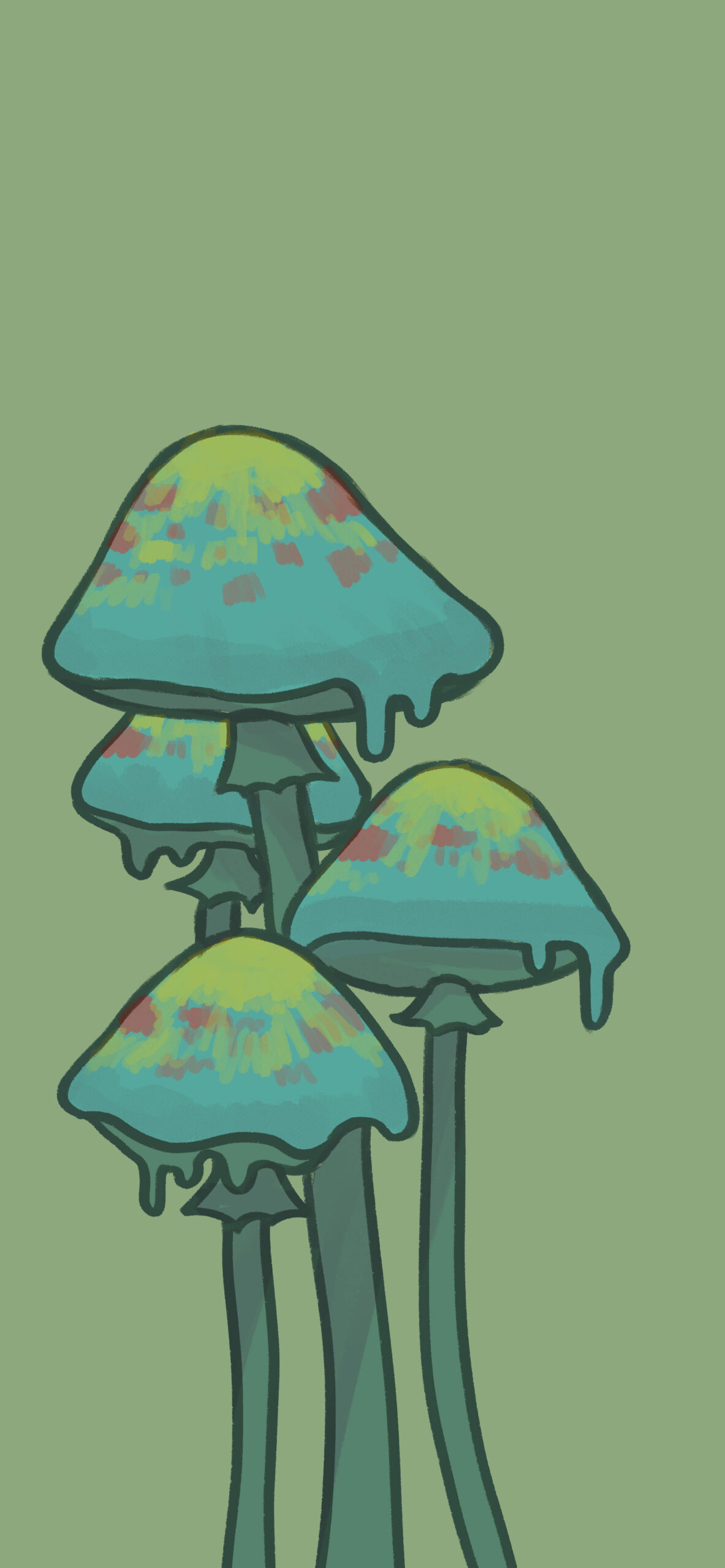 Cartoon Mushroom Wallpapers