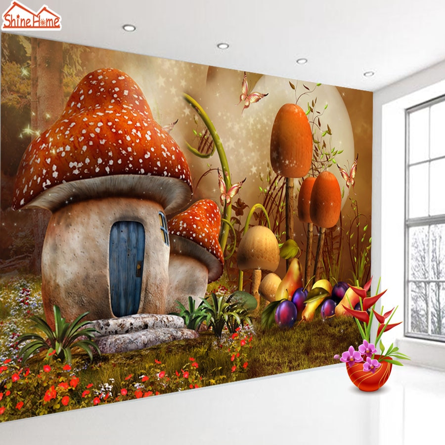 Cartoon Mushroom Wallpapers