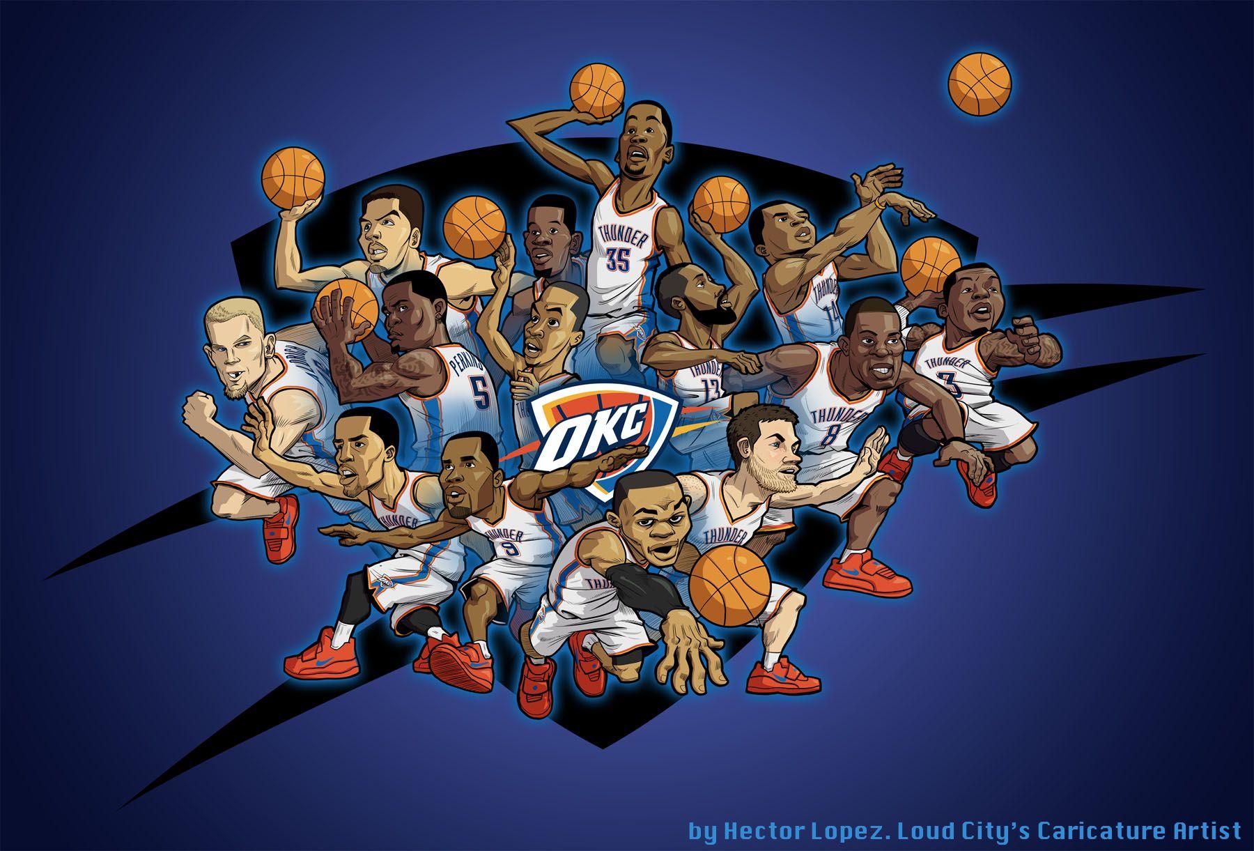 Cartoon Nba Players Wallpapers