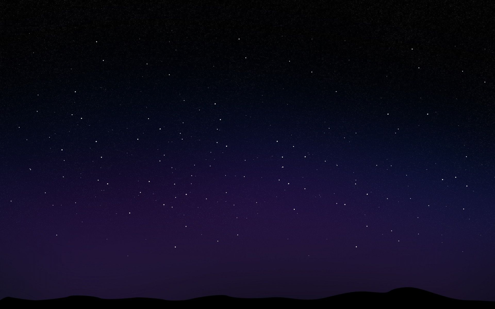 Cartoon Night Sky Wallpapers