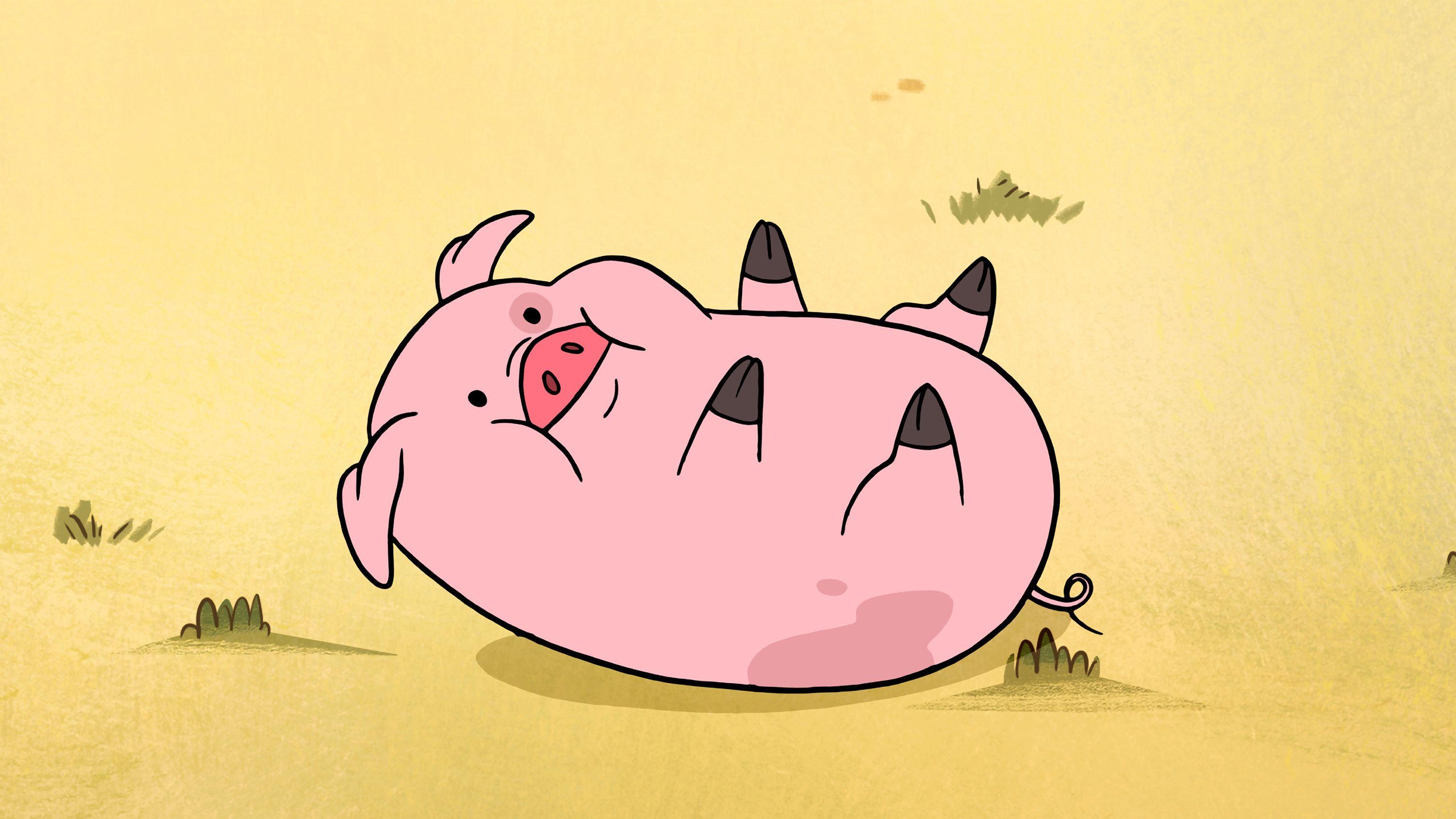 Cartoon Pig Gif Wallpapers