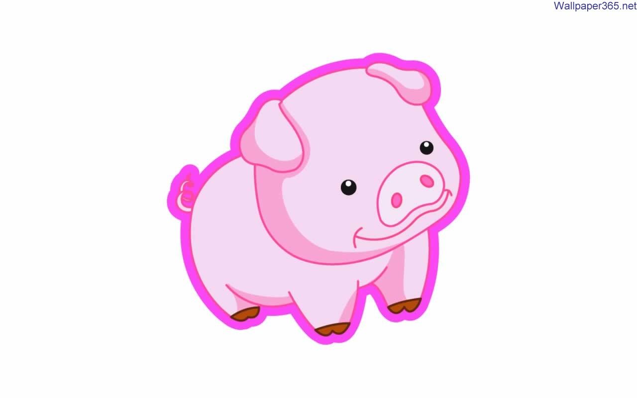 Cartoon Pig Gif Wallpapers