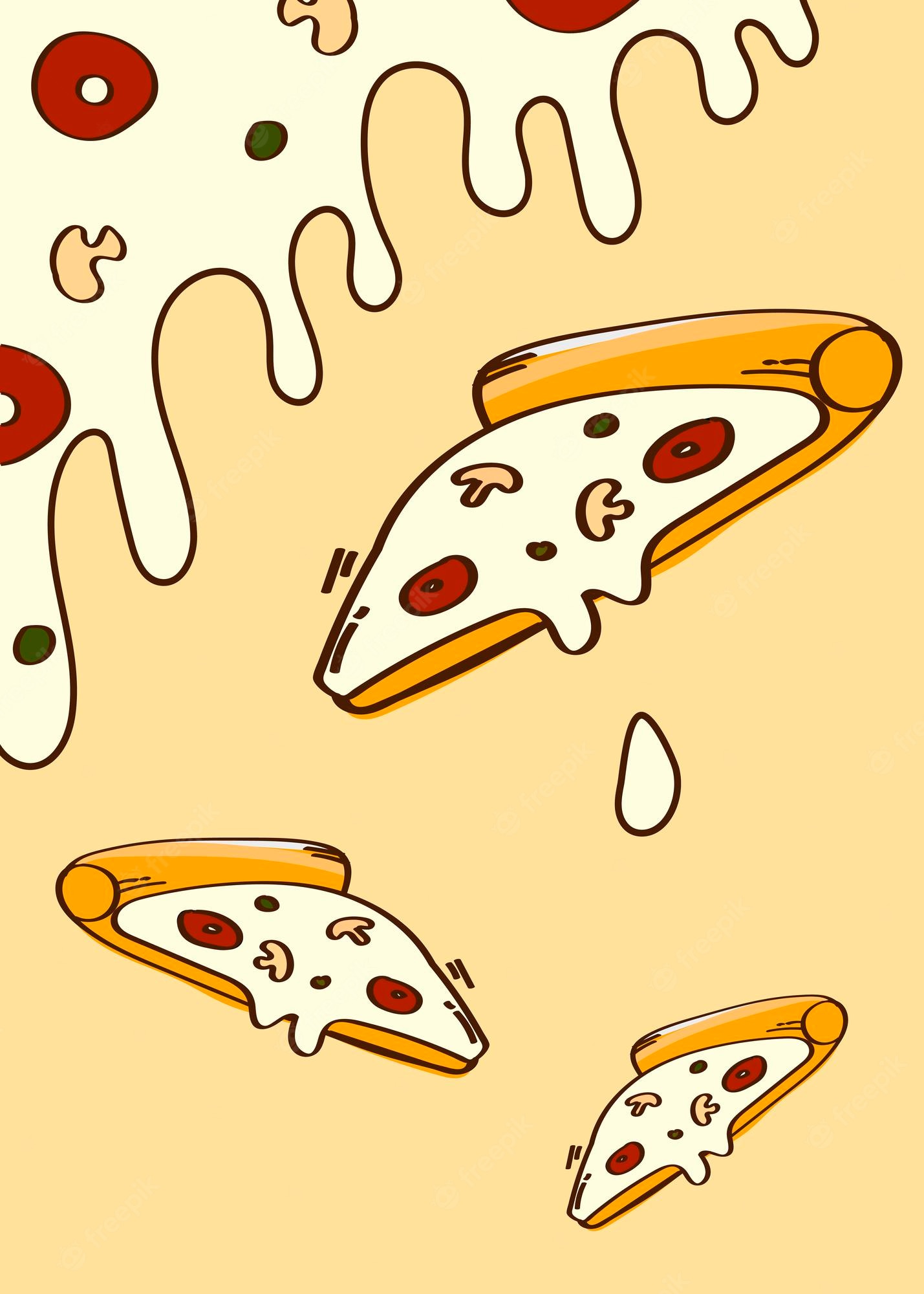 Cartoon Pizza Wallpapers