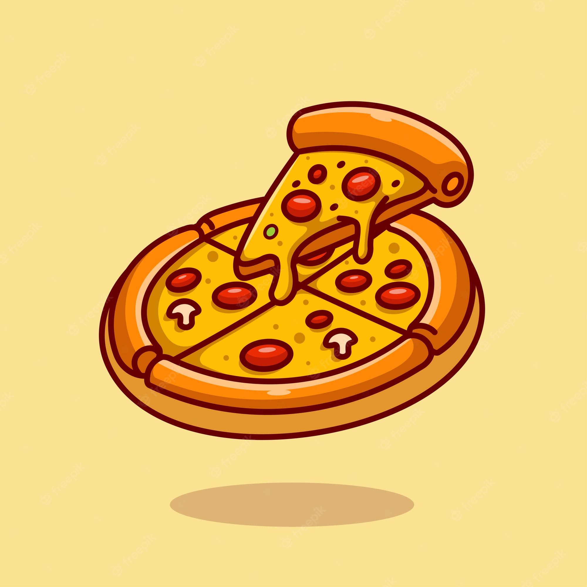 Cartoon Pizza Wallpapers