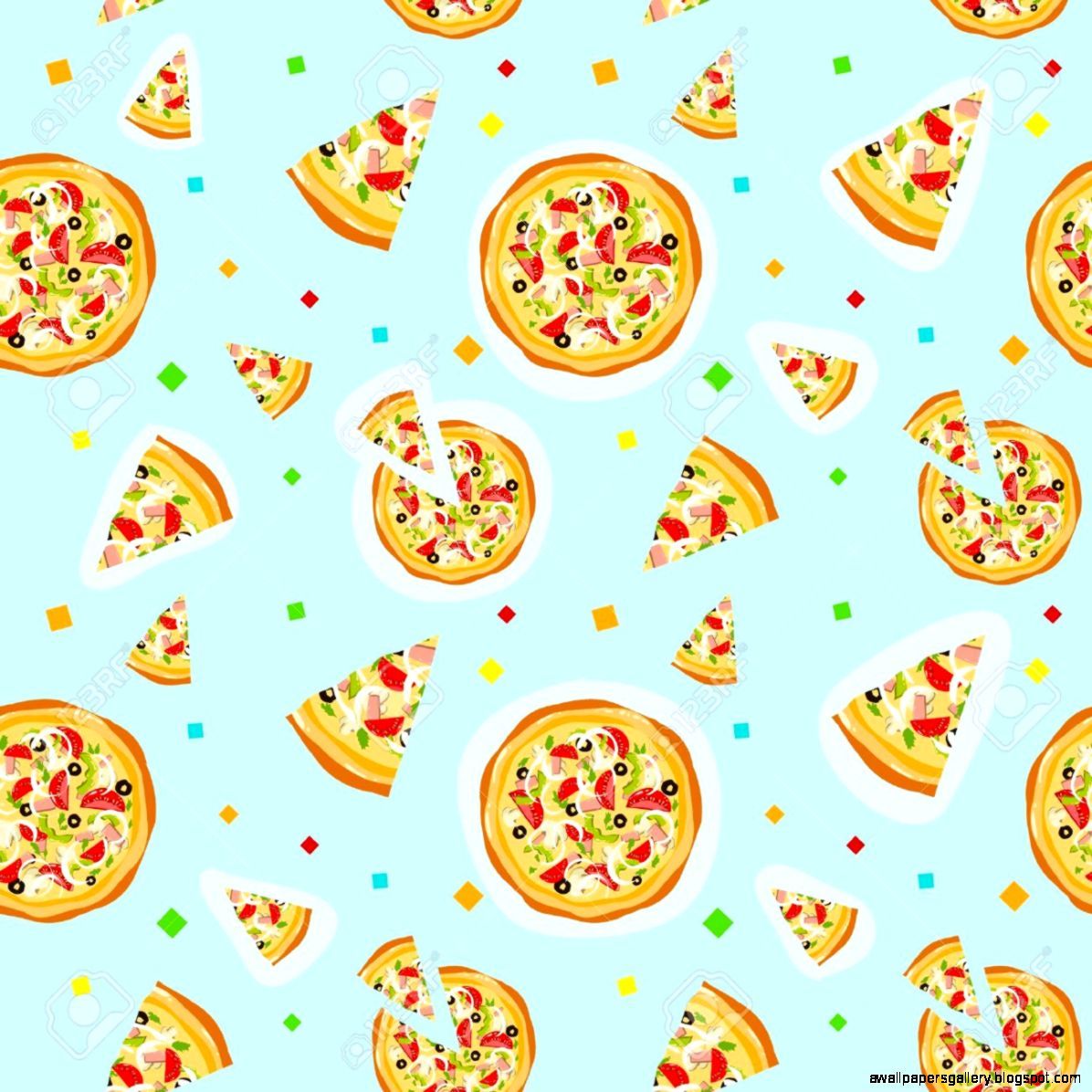 Cartoon Pizza Wallpapers