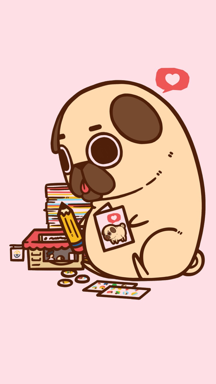 Cartoon Pug Wallpapers