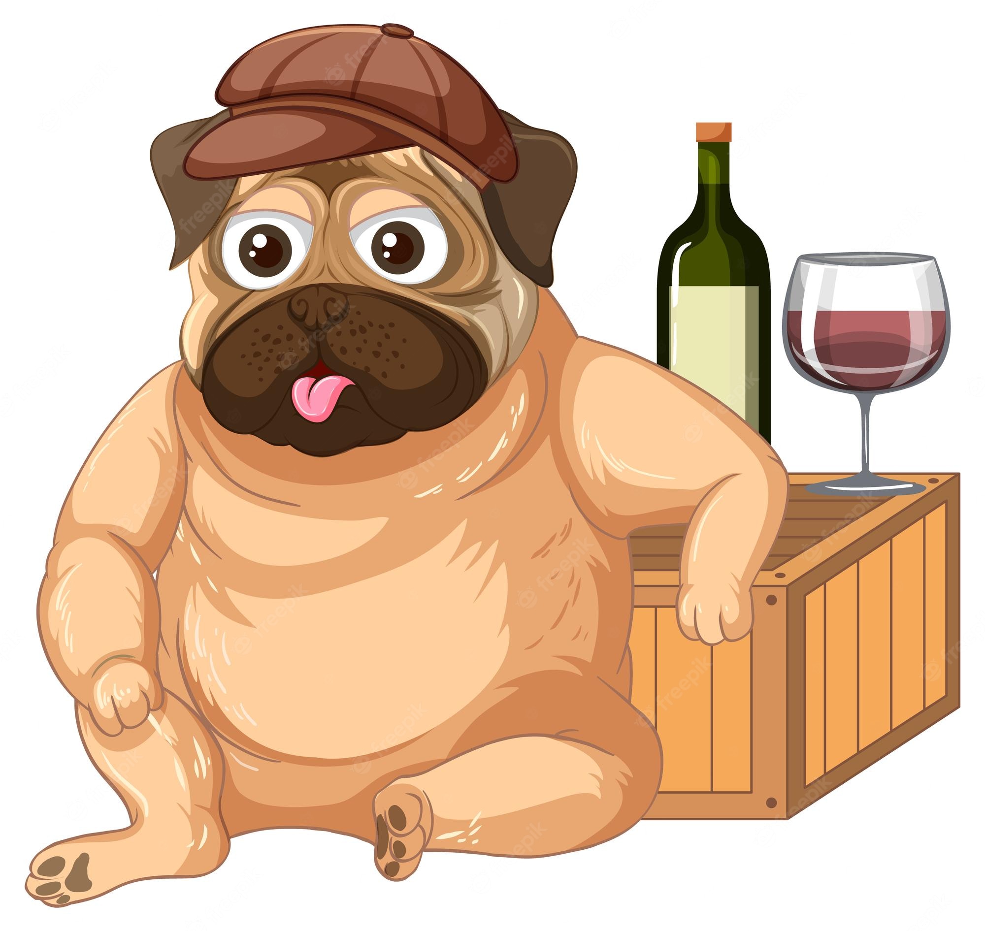 Cartoon Pug Wallpapers